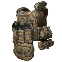 Плитоноска Warmor Gen.3 Мах Pro (під плити XL) МУЛЬТИКАМ + 9 підсумків