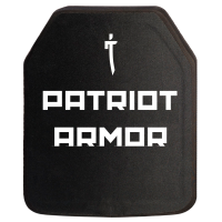 Керамічна бронеплита Sic+PE 6-го класу PATRIOT ARMOR. Вага 2,4 кг. Розмір 25 на 30 см.