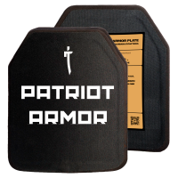 2 шт. - Керамические бронеплиты Sic+PE 4 класса PATRIOT ARMOR. Вес 2.0 кг. Размер 25 на 30 см.