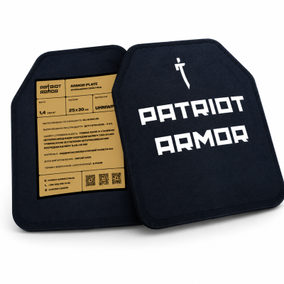 2 шт. - Полиэтиленовые бронеплиты S-Line 3-го класса PATRIOT ARMOR. Вес 1,4кг. Размер 25 на 30 см. 2 шт. - Полиэтиленовые бронеплиты S-Line 3-го класса PATRIOT ARMOR. Вес 1,4кг. Размер 25 на 30 см.