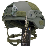 Шолом MICH 2000 Assault Shell Helmet NIJ IIIA. Олива