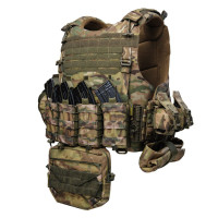 Плитоноска Warmor Gen.4 Max МУЛЬТИКАМ + 9 подсумков