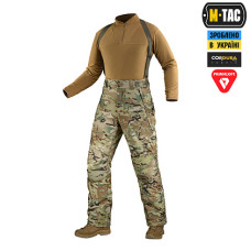 Штаны зимние M-Tac Alpha Pro Primaloft MC. Мультикам