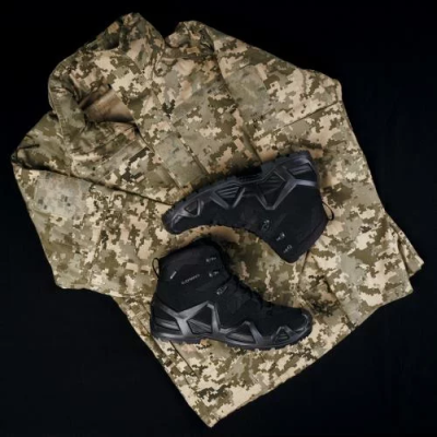Тактические ботинки Lowa Zephyr MK2 Gore-Tex® MID TF. Черный в Украине