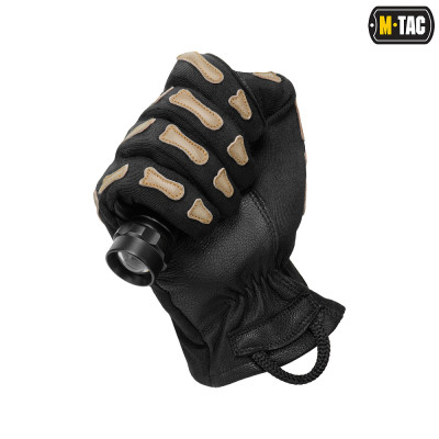 Перчатки M-Tac Skeleton Nomex Черный/Койот в Украине