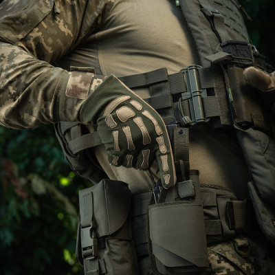 Перчатки M-Tac Skeleton Nomex Олива/Койот в Украине