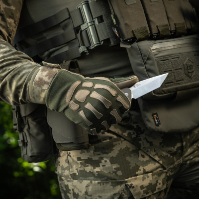Перчатки M-Tac Skeleton Nomex Олива/Койот в Украине