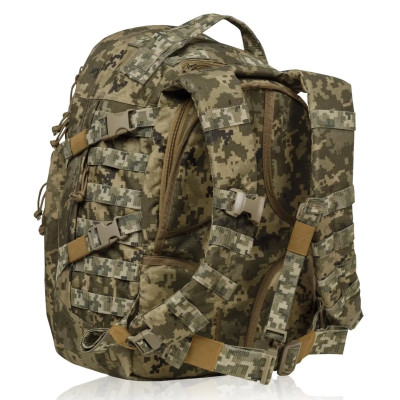 Тактический рюкзак Scout на 40л. Cordura 1000D. Пиксель в Украине