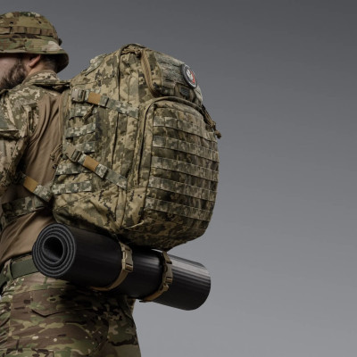 Тактический рюкзак Scout на 40л. Cordura 1000D. Пиксель в Украине