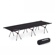 Кровать складная Naturehike NH20JJ009, алюминий. Черный