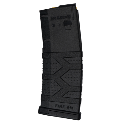Магазин AR-30 5,56×45 мм НАТО / .223 Rem FIRE ON. Чёрный в Украине