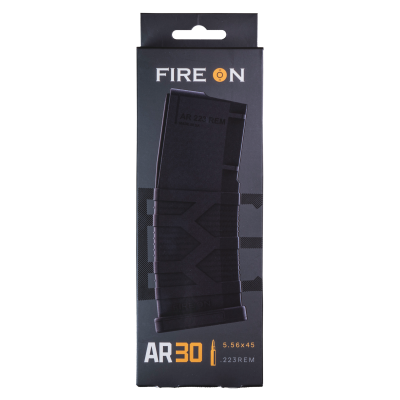 Магазин AR-30 5,56×45 мм НАТО / .223 Rem FIRE ON. Чёрный в Украине