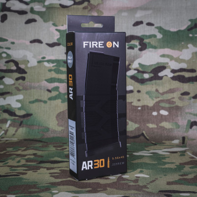 Магазин AR-30 5,56×45 мм НАТО / .223 Rem FIRE ON. Прозрачный в Украине