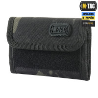 Кошелёк с липучкой M-Tac Elite Gen.II. Мультикам-Черный