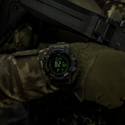 Тактические часы 2037 Army M-Tac. Олива в Украине