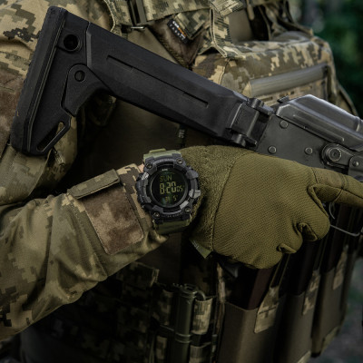 Тактические часы 2037 Army M-Tac. Олива в Украине