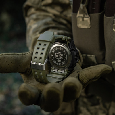 Тактические часы 2037 Army M-Tac. Олива в Украине