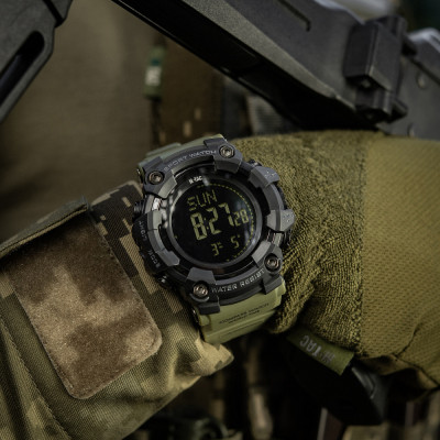 Тактические часы 2037 Army M-Tac. Олива в Украине