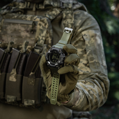 Тактические часы 2037 Army M-Tac. Олива в Украине