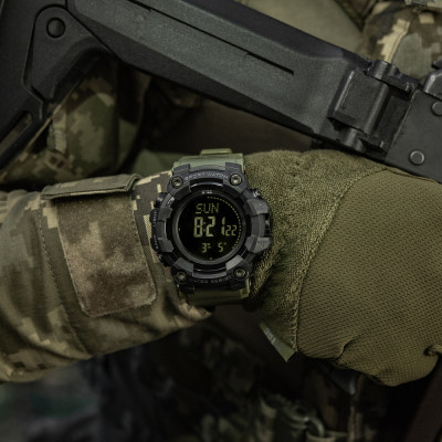Тактические часы 2037 Army M-Tac. Олива в Украине