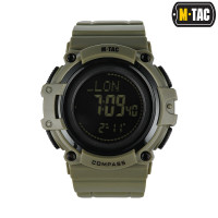 Тактические часы c компасом 2233 Army M-Tac. Олива