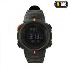 Тактические часы c компасом M-Tac. Черный