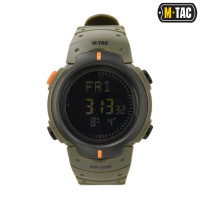 Тактические часы c компасом M-Tac. Олива