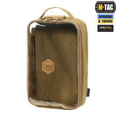 Органайзер утилитарный прозрачный Elite Large Gen.II M-Tac. Койот