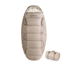 Спальный мешок овальный Naturehike PS300 NH20MSD03, правый, бежевый