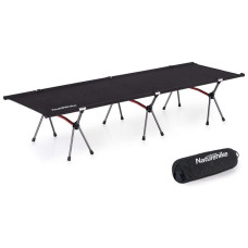 Кровать складная Naturehike NH19JJ006 ультралегкое, алюминий. Черный