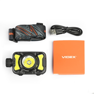 Налобный светодиодный фонарь VIDEX 700Lm 5000K в Украине