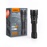 Тактичний світлодіодний ліхтар VIDEX 2000Lm 5000K