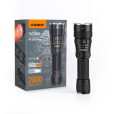 Тактичний світлодіодний ліхтар VIDEX 2000Lm 5000K