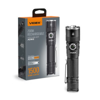 Портативный светодиодный фонарик VIDEX 1500Lm 5000K