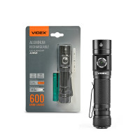 Портативный светодиодный фонарик VIDEX 600Lm 5000K