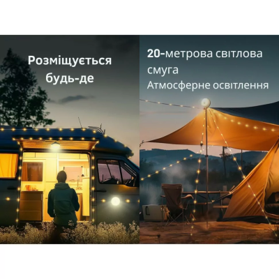Фонарь-гирлянда кемпинговый NexTool Milky Way GW20 в Украине