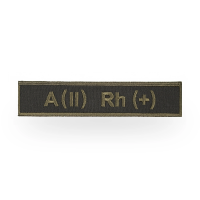 Шеврон Specprom Група крові А(2) Rh (+) олива