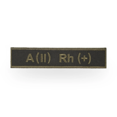 Шеврон Specprom Группа крови А(2) Rh (+) олива