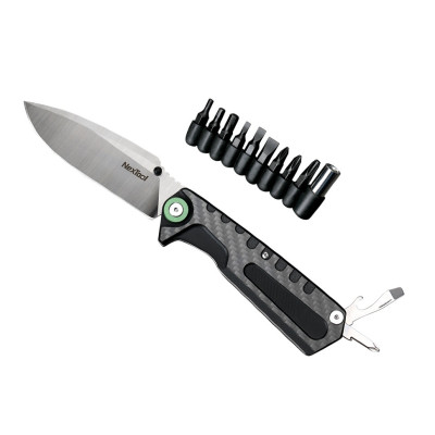 Багатофункціональний ніж Xiaomi NexTool 3 в 1 NE20021 Black (6945064210863) в Украине