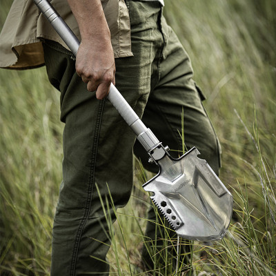 Лопата Naturehike Multifunctional outdoor shovel NH20GJ002. Серый в Украине