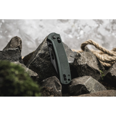 Нож складной Ganzo G768PT-GB, сине-зеленый (черный клинок) в Украине