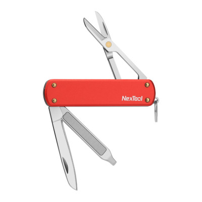 Мультитул NexTool Mini Pocket Knife, красный в Украине