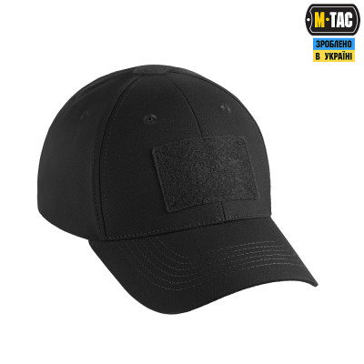 Тактическая кепка M-Tac Elite Flex, Черный в Украине