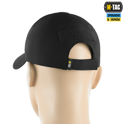 Тактическая кепка M-Tac Elite Flex, Черный в Украине