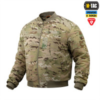 Куртка зимняя M-Tac MA-1 Military Primaloft. Мультикам