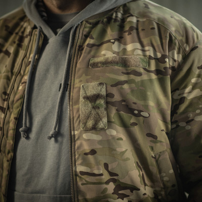 Куртка зимняя M-Tac MA-1 Military Primaloft. Мультикам в Украине