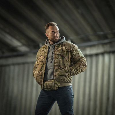 Куртка зимняя M-Tac MA-1 Military Primaloft. Мультикам в Украине