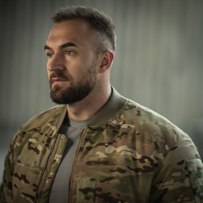 Куртка зимняя M-Tac MA-1 Military Primaloft. Мультикам в Украине