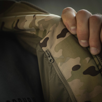 Куртка зимняя M-Tac MA-1 Military Primaloft. Мультикам в Украине