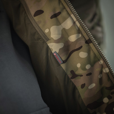 Куртка зимняя M-Tac MA-1 Military Primaloft. Мультикам в Украине
